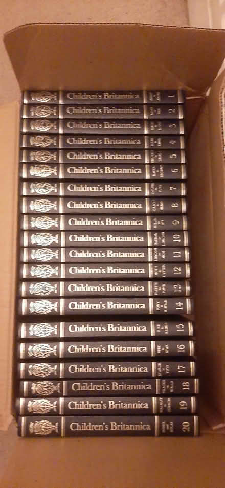 Photo of free Set of children's encyclopedias (Kingsway) #1