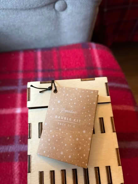 Photo of free Pretty little bauble kit made in lightweight wood (Lindfield RH16) #1