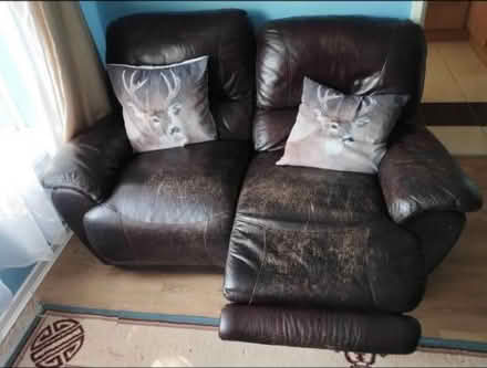 Photo of free Double recliner chair (Long Eaton NG10) #2