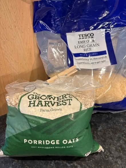 Photo of free Oats & Rice for Crafts (SK15 Stalybridge) #1