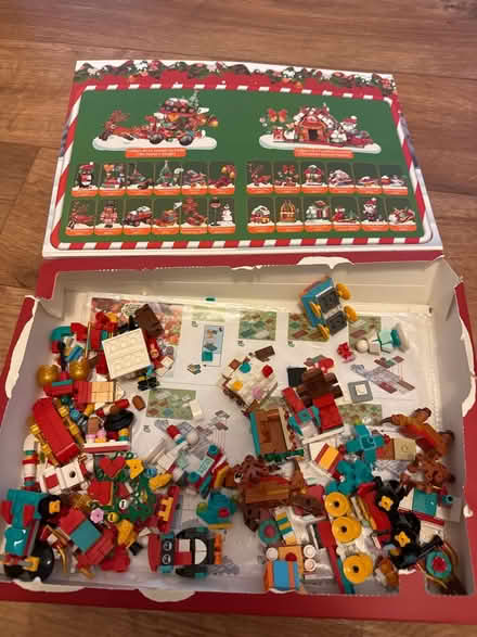 Photo of free Lego type advent calendar (Billericay CM12 Queens Park) #1