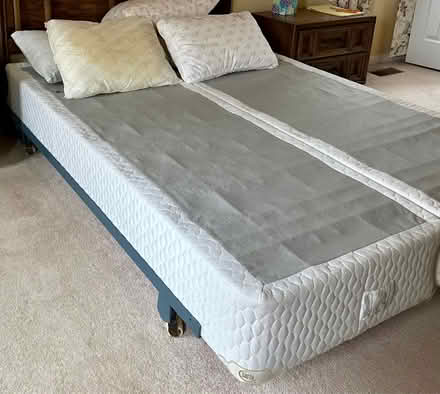 Photo of free Serta Split Queen Box Spring Set (North Downtown Charlottesville) #1