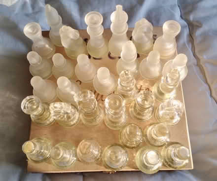 Photo of free Wooden chess and draughts set (Emsworth PO10) #3