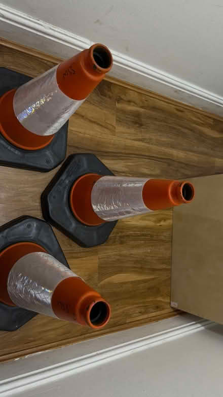 Photo of free 3 cones (Wembley HA0) #1