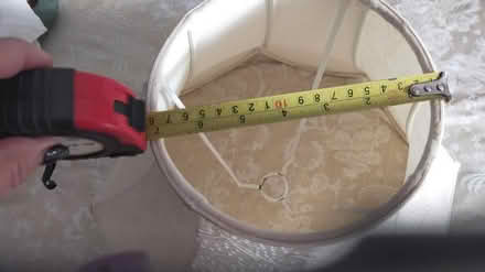 Photo of free Cream lamp shade (Wickford SS12) #3