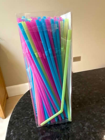 Photo of free Plastic drinking straws (Southfields SW19) #2