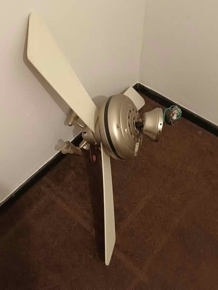 Photo of free Ceiling 3 light with 3 speed fan (Hednesford WS12) #1