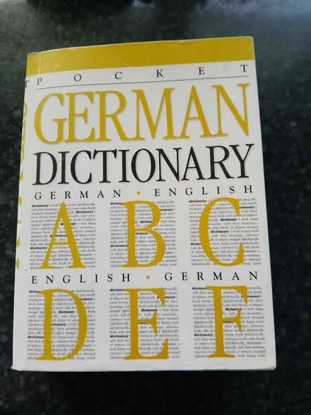 Photo of free German dictionary (Wallisdown BH12) #1