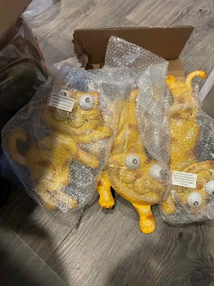 Photo of free Silly cat lawn ornaments (Brookeville -Georgia/Gold Mine) #1