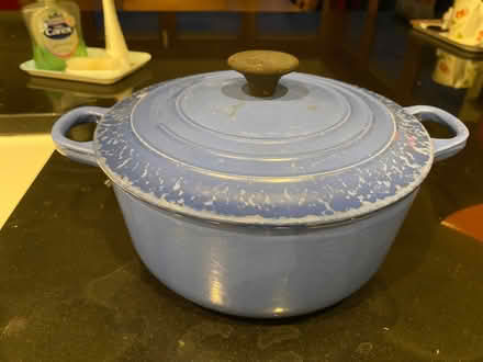 Photo of free 2 litre Le Creuset casserole dish.. (Combe Down) #1