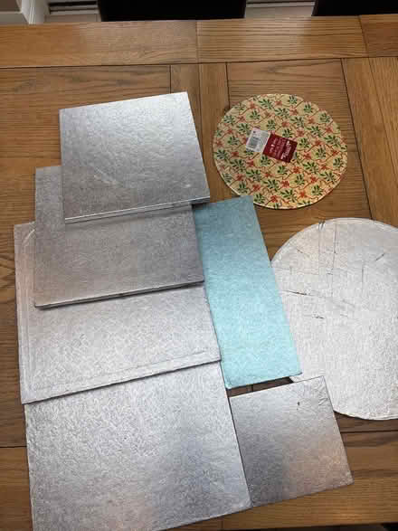 Photo of free Variety of cake boards x 8 (Southfields SW19) #1