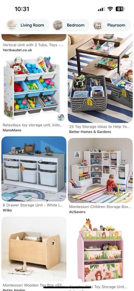 Photo of Toy storage (CV2) #1
