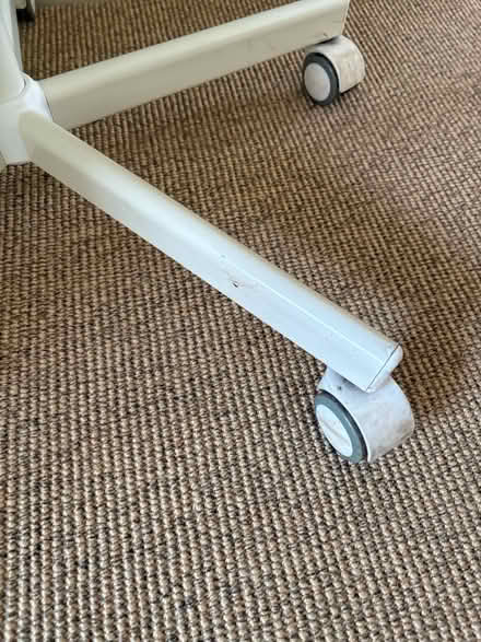 Photo of free White swivel ikea chair (Portslade) #3