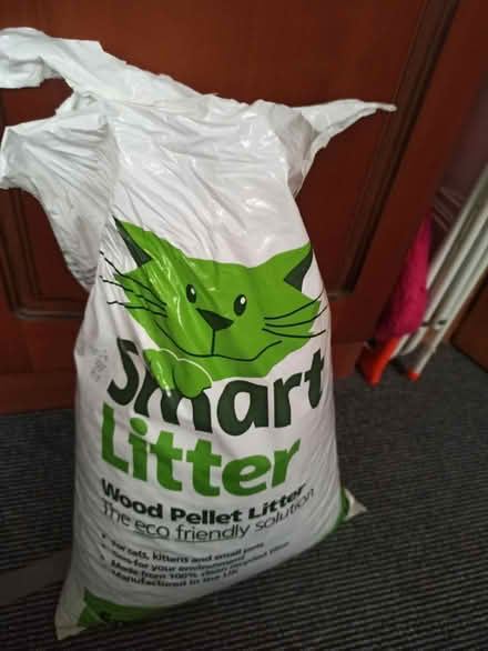 Photo of free Smart wood pellet cat litter (E14) #1