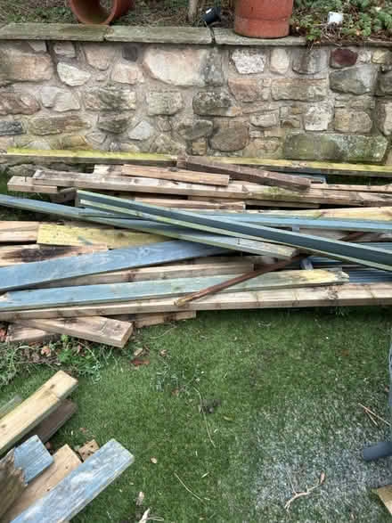 Photo of free Large amount- pressure treated wood (Near Cameron Toll EH16) #4