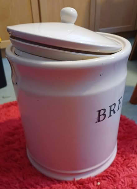 Photo of free Large pottery bread bin (Bilton CV22) #1
