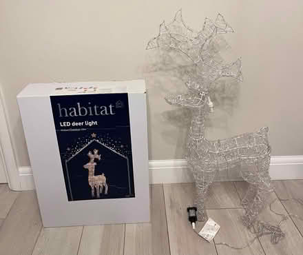 Photo of free LED Christmas Reindeer (KT7 Thames Ditton) #1