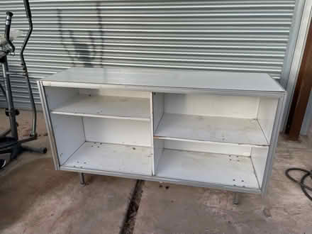 Photo of free Metal framed white unit (Little Doward HR9) #1