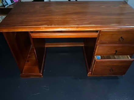 Photo of free Solid Timber study desk (Ainslie) #1