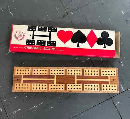 Photo of free Wooden Cribbage Set with pegs (Teddington TW11) #1