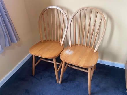 Photo of free 2 wooden chairs #3 (Wisewood/Hillsborough S6 4) #1