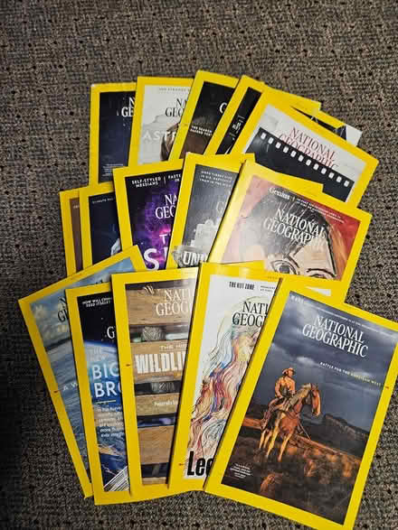Photo of free National Geographic magazines (paisley and imperial) #1