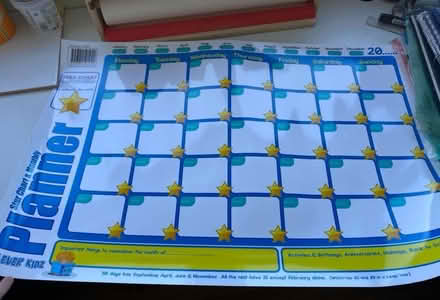 Photo of free Reward chart and planner (SW20 Raynes Park) #1