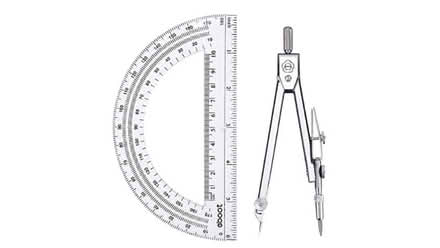 Photo of Protractor and/or compass (Pagham PO21) #1