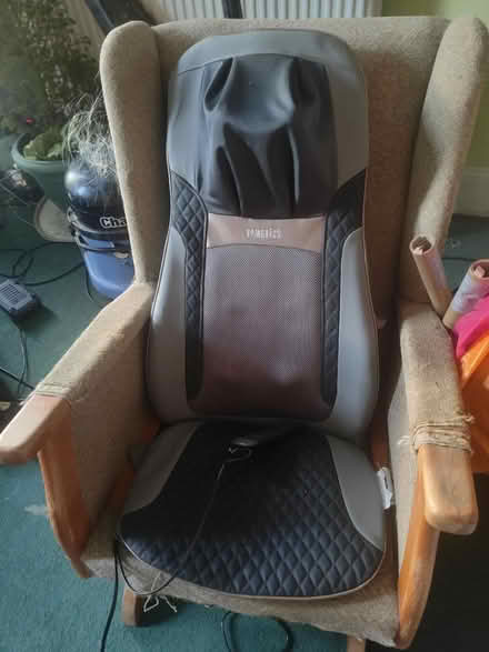 Photo of free Homedics massage chair cushion (BN2 Hartington road) #1