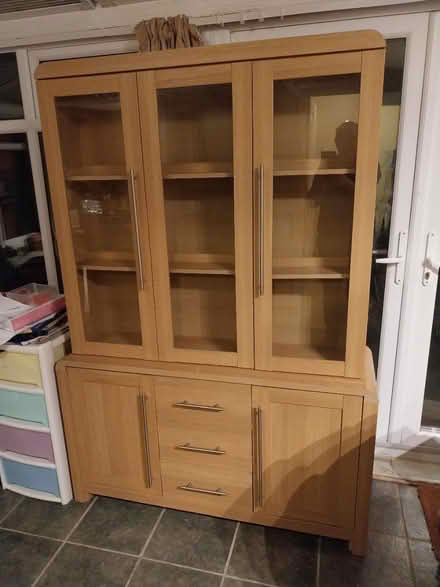 Photo of free Sideboard with glass cabinet (Calne) #1