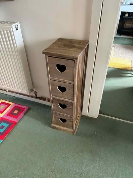 Photo of free Rustic wood tall drawers (SY4) #1