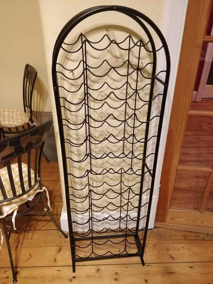 Photo of free Standing wine rack (whiteinch, G14) #1