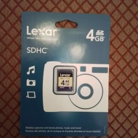 Photo of free Lexar 4GB SDHC Card (Uplands / Riverside) #1
