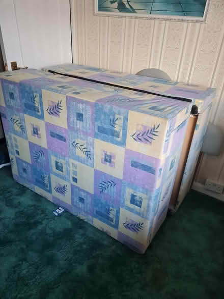 Photo of free 4'6" Double Bed Base & Headboard (CT6) #4