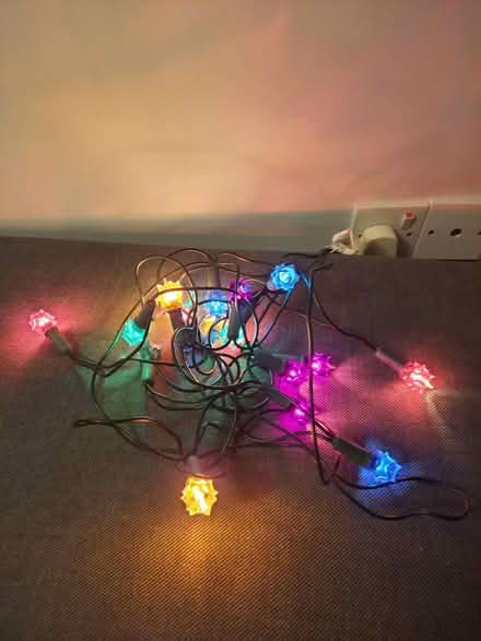 Photo of free 20 multicoloured Christmas lights (Desford LE9) #2