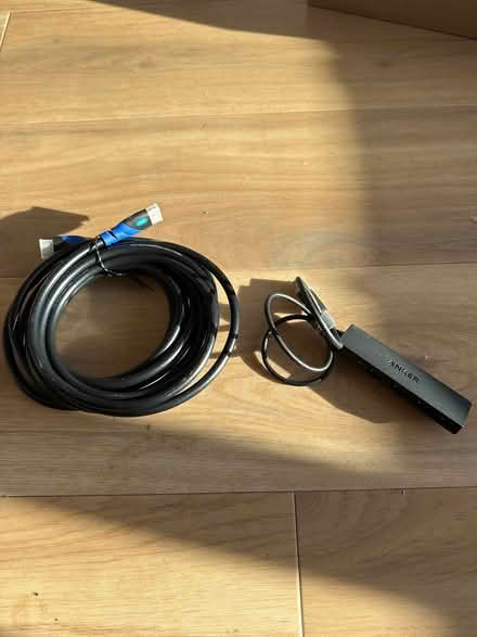 Photo of free Anker USB-A hub & HDMI cable (HP15 Holmer Green) #1