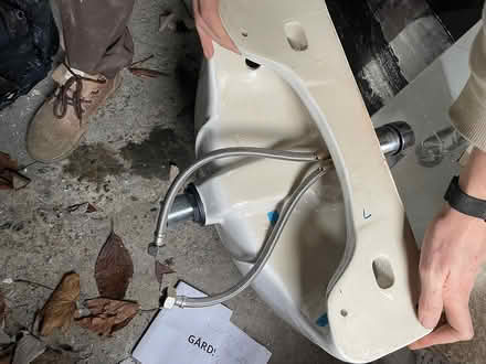 Photo of free Small bathroom Sink with mixer tap (Drimnagh) #2