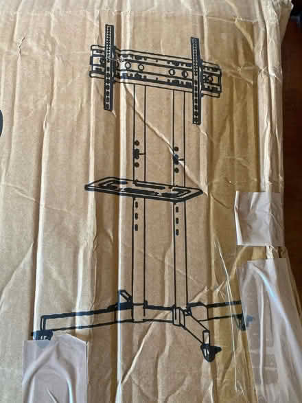 Photo of free TV mobile stand. New in box (BN17 6JD) #2