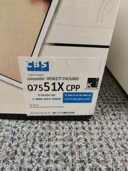 Photo of free HP compatible 51x (Greenwich CT) #2