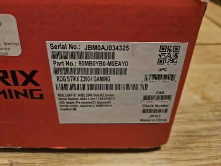 Photo of free ROG Z390-I motherboard & ssd (Wantage, OX12) #2