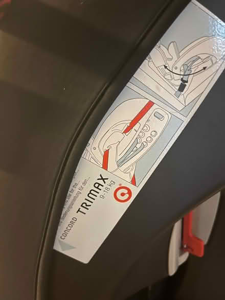 Photo of free Trimax car seat. (Fairfield Park) #2