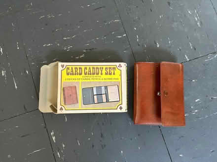 Photo of free Vintage card caddy set - brand new/unused (Teddington TW11) #2