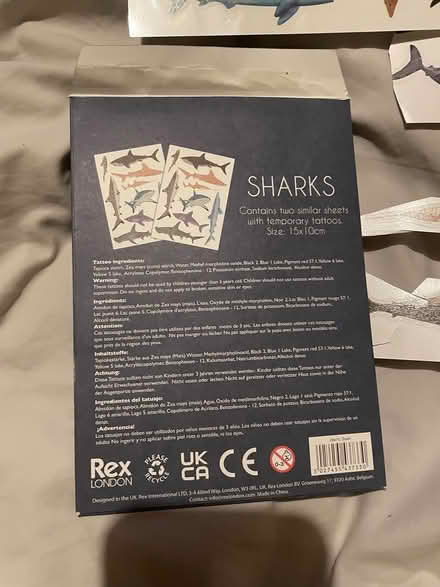 Photo of free Temporary tattoos shark (Abingdon OX14) #3