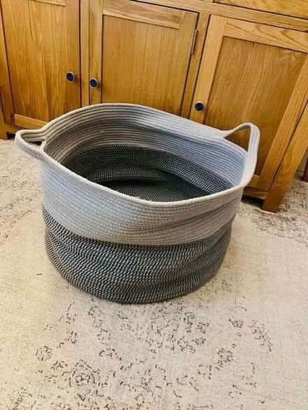 Photo of free thick oven grey basket (Earls Court SW10) #1