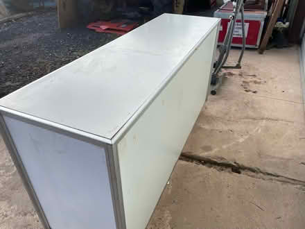 Photo of free Metal framed white unit (Little Doward HR9) #2