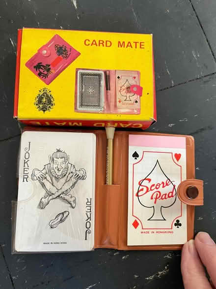 Photo of free Card mate playing card and score pad set (Teddington TW11) #1