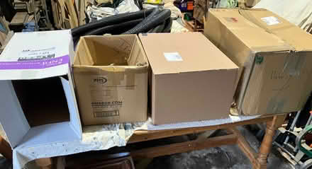 Photo of free 4 large boxes (Penisarwaun LL55) #1
