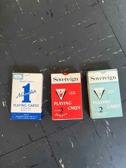 Photo of free Three complete sets of playing cards (Teddington TW11) #1