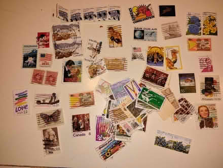 Photo of free Stamp collectors? Cancelled Stamps (Wallingford (Good Shepherd)) #1
