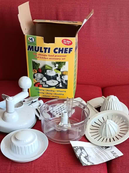 Photo of free Multi Chef Food Processor - used once. (Ordsall DN22) #3